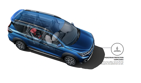 Pedestrian protection compliance