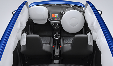 First-In-Segment Standard 6 Airbags 