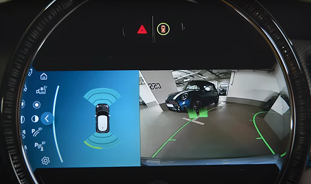 Crystal-Clear Rearview Camera for Safer Parking
