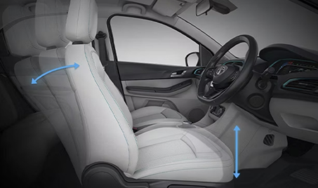 Customizable Comfort with Steering Adjustment