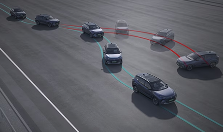 Enhanced Stability with Electronic Stability Control (ESC)