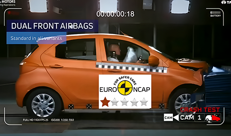 Tata Tiago's Crash Test Ratings