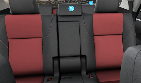 Child Restraint System: ISOFIX + Tether Anchor on 2nd Row