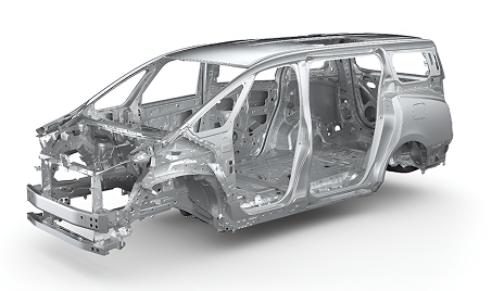 Rigid and Impact Absorbing Body Structure