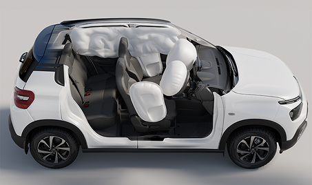 Six Airbags for All-Round Safety