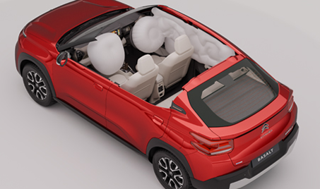 Six Airbags for All-Round Safety