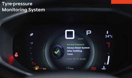 Tyre Pressure Monitoring System for Safer Drives