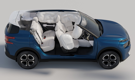 Six Airbags for All-Round Safety